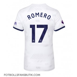 Tottenham Hotspur Cristian Romero #17 Replika Hemmatröja Damer 2023-24 Kortärmad